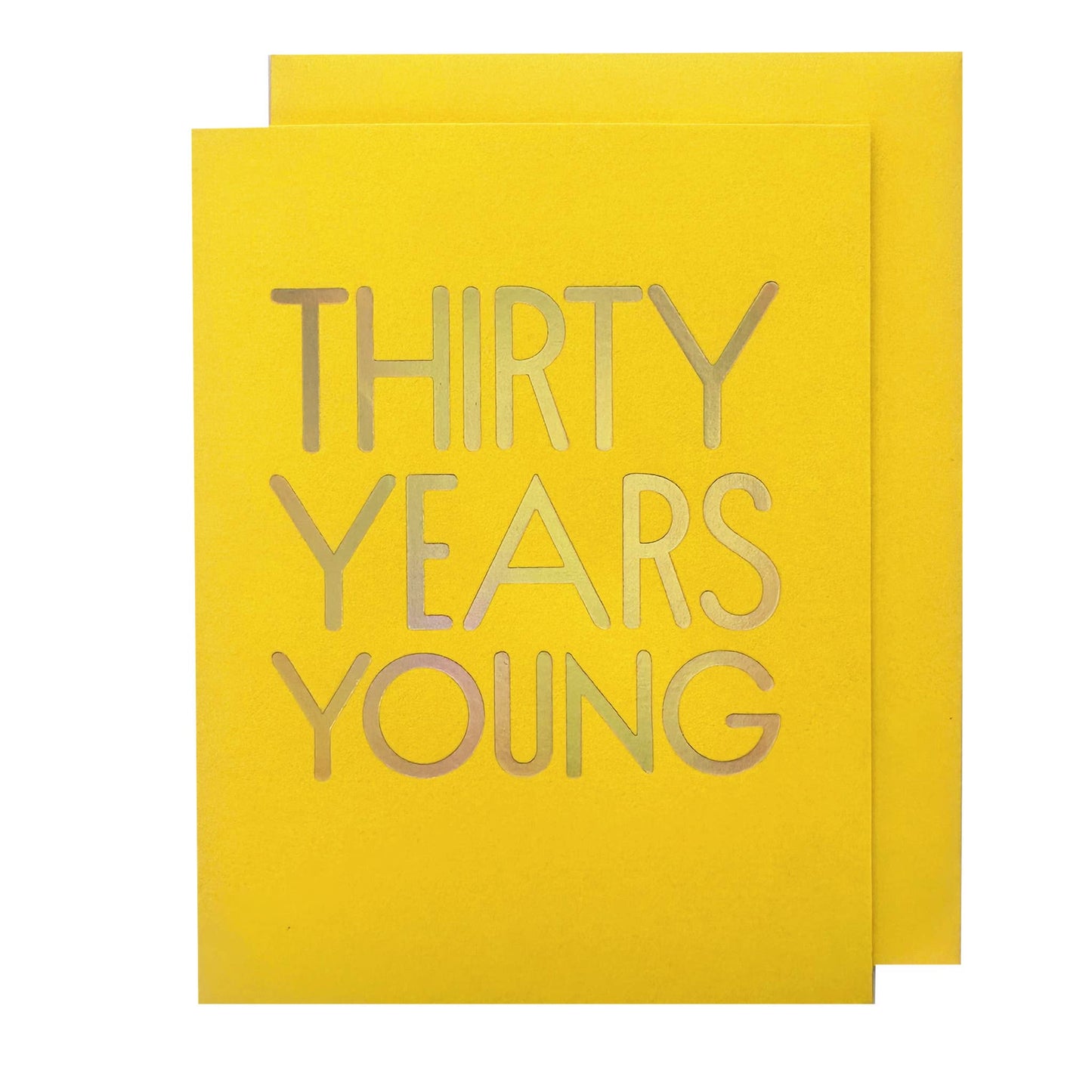 The Social Type - 30 Years Young Birthday Card