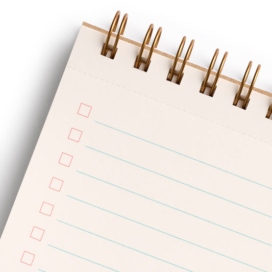Navy Meadow Task Pad