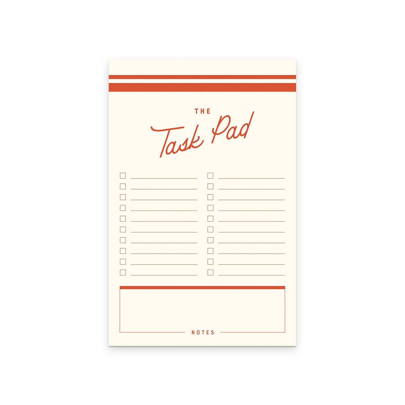 Ruff House Print Shop - Retro Task Pad Notepad
