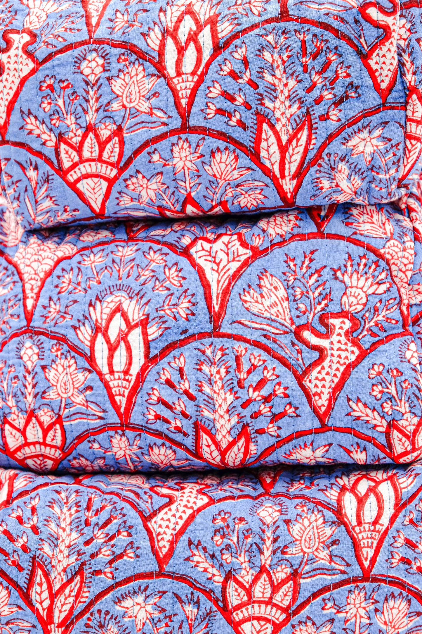 Large Blue Arch Toiletry Bag