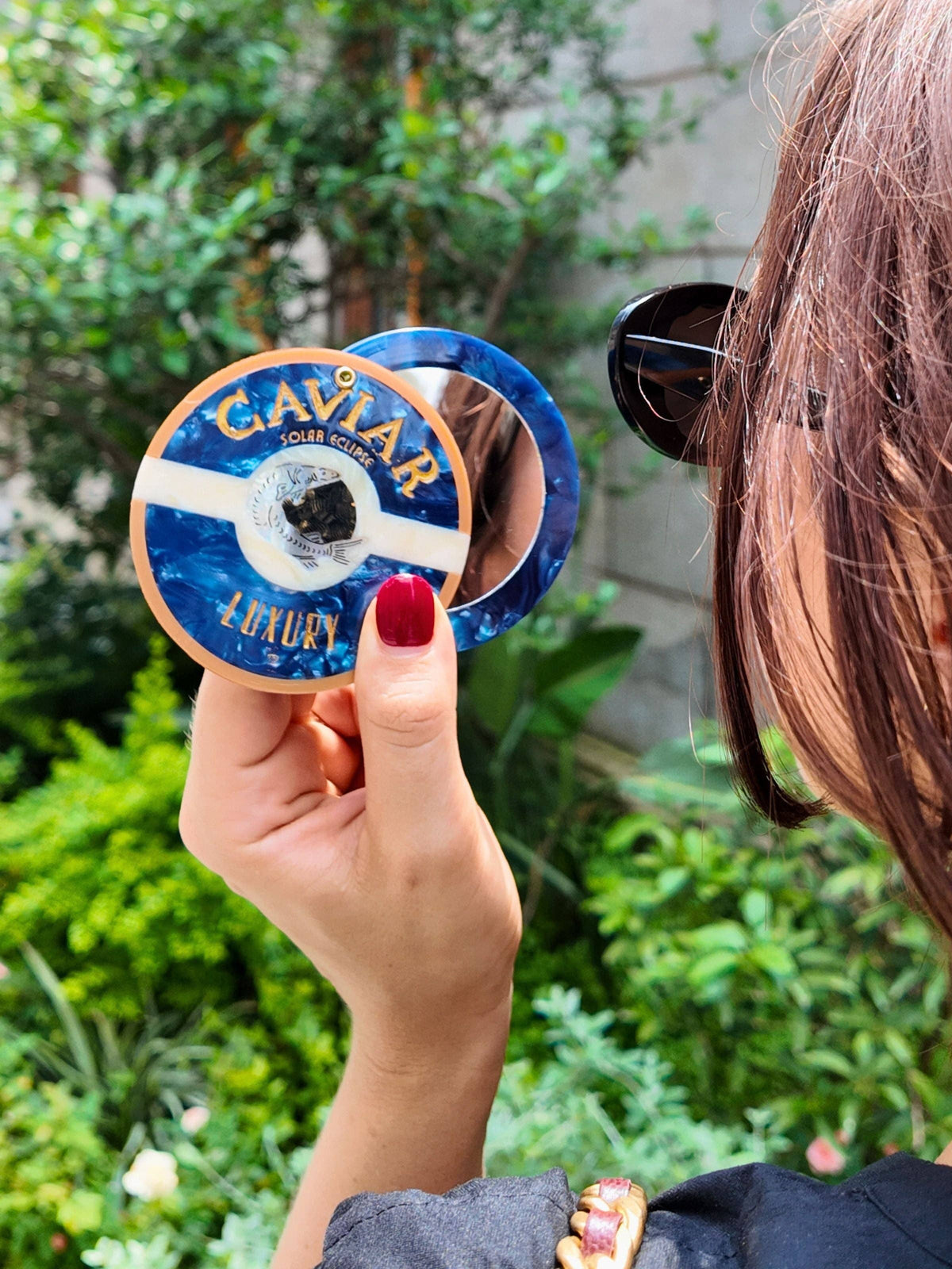 Caviar Compact Mirror