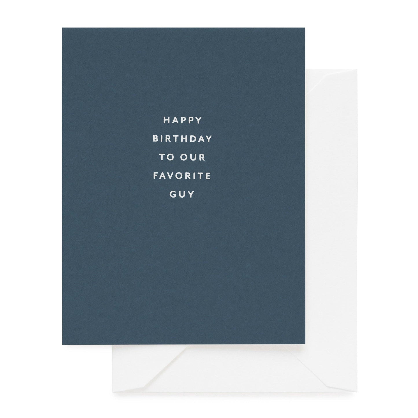 simple blue
boy birthday card