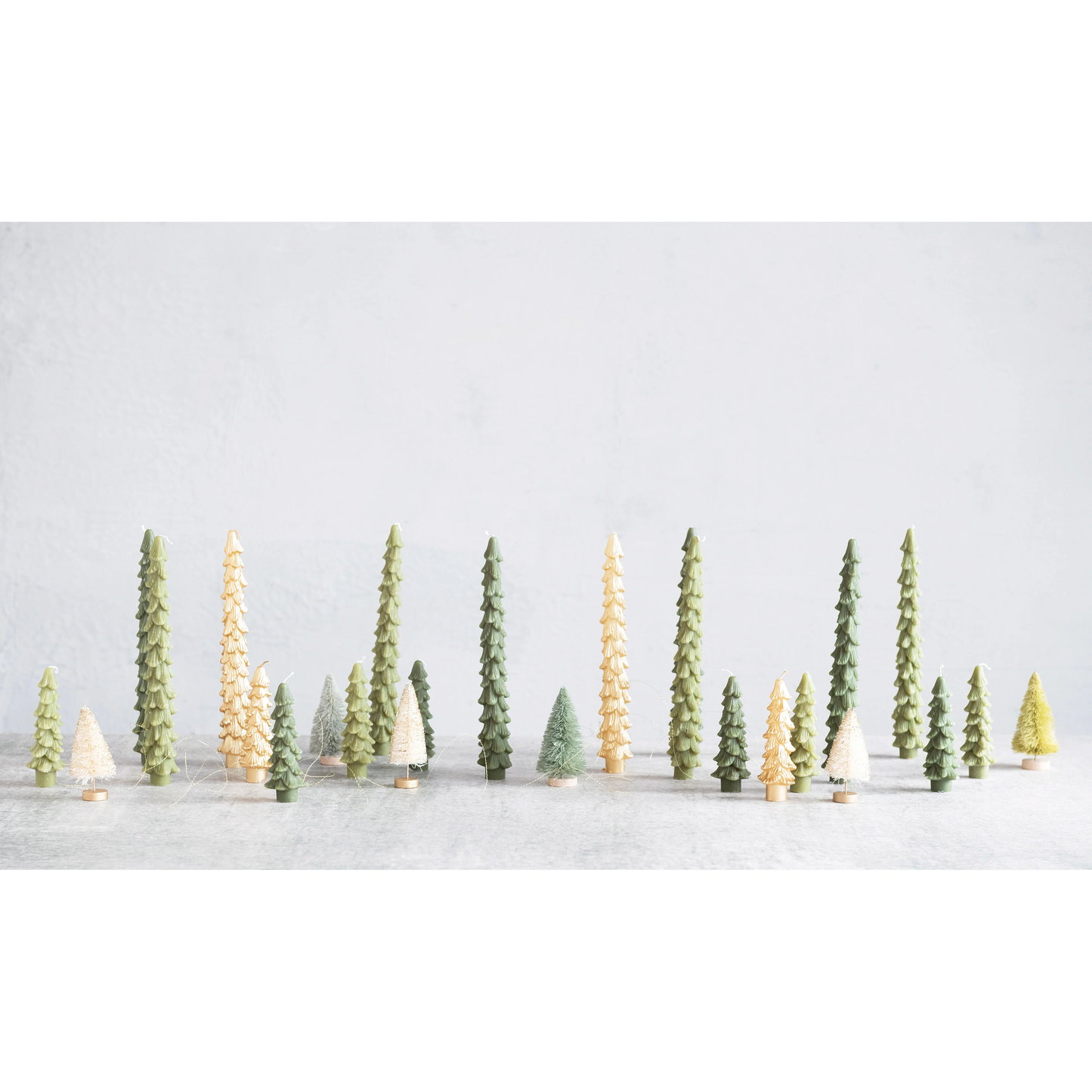 Tree Shaped Taper Candles