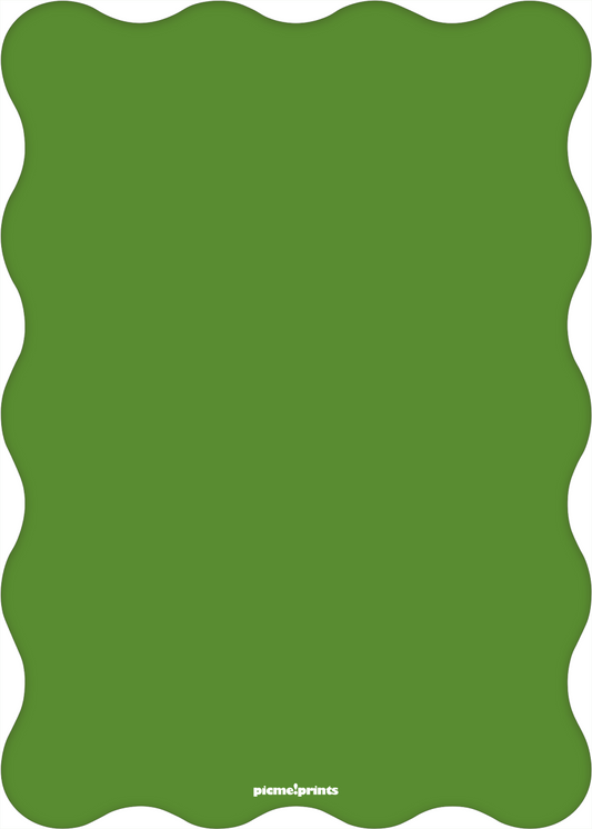 Double Thin Wave Border Holiday Invitation