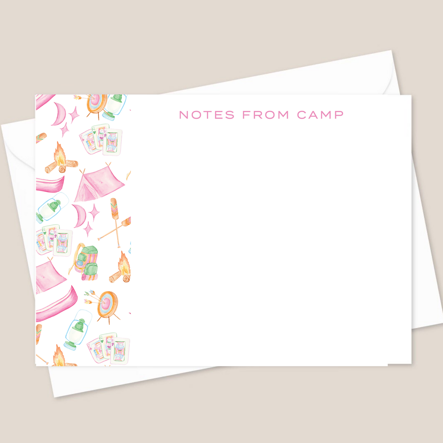 camp stationery