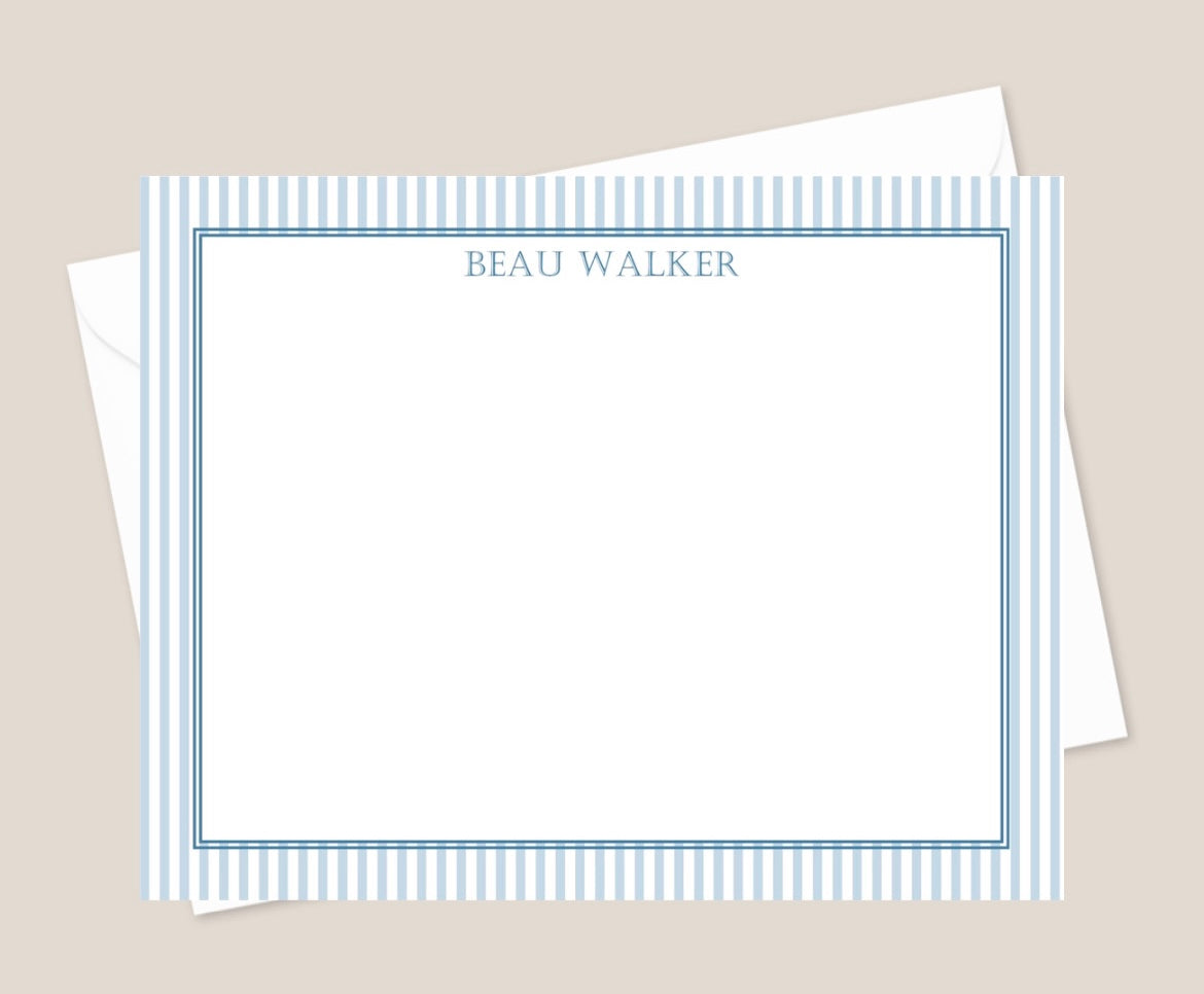 Beau Boy Stationery