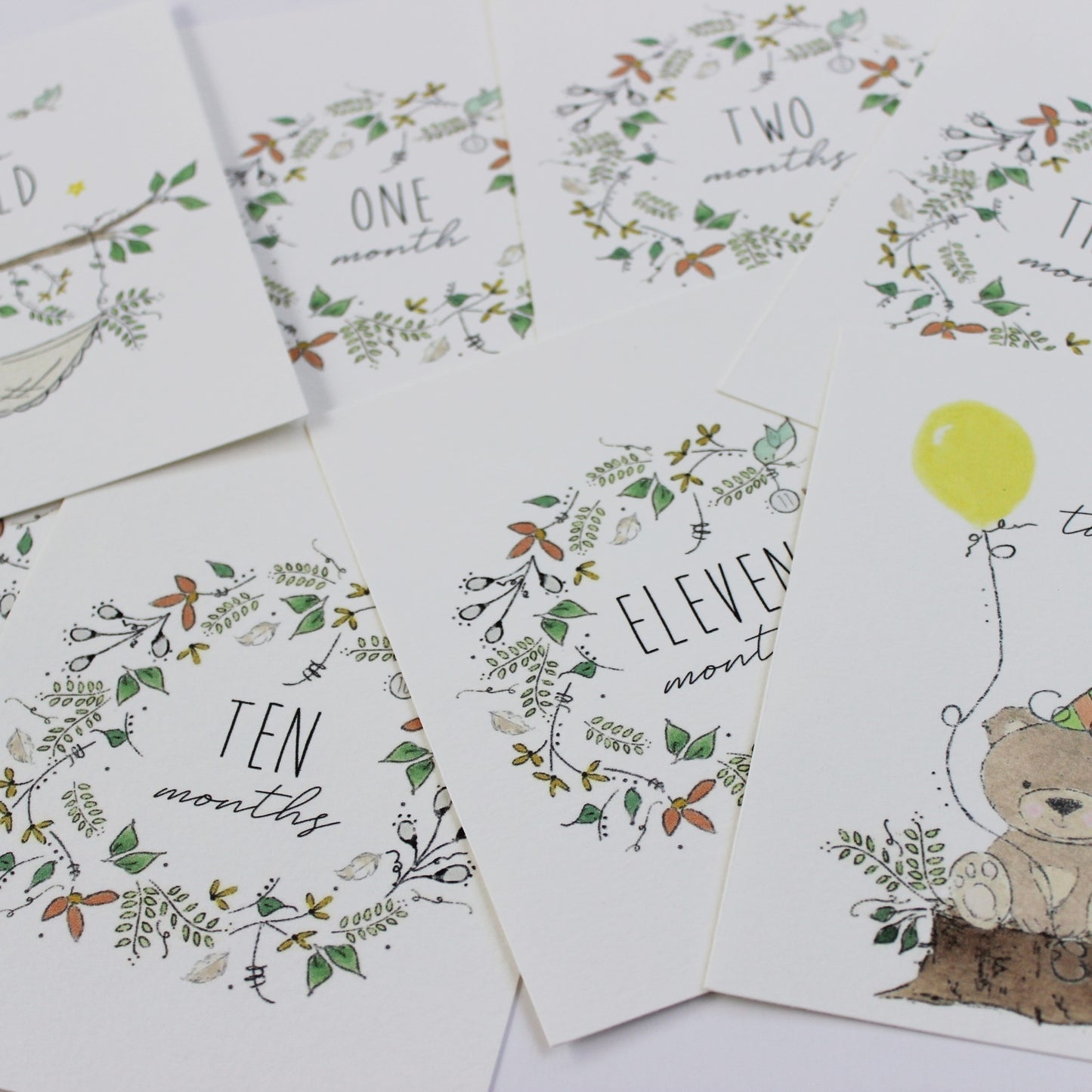 Milestone cards