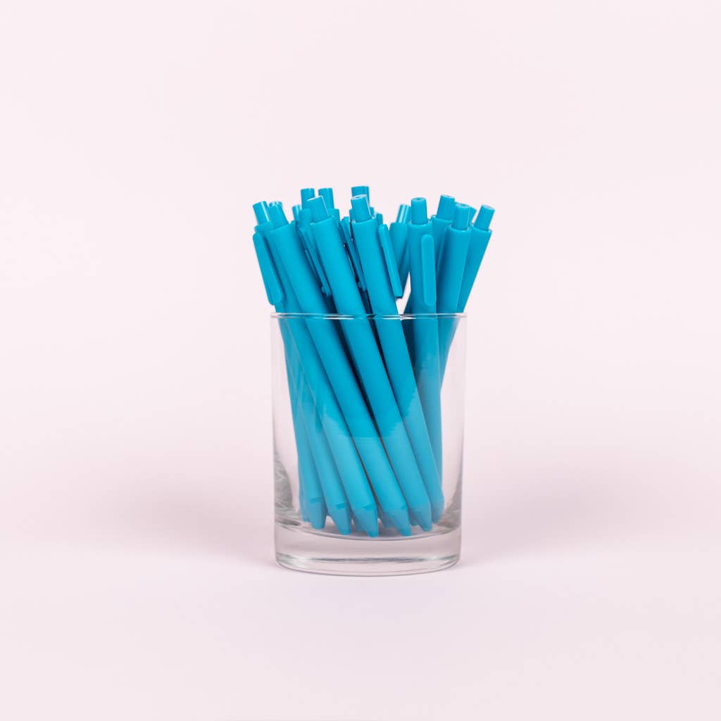 Bright Blue Pen