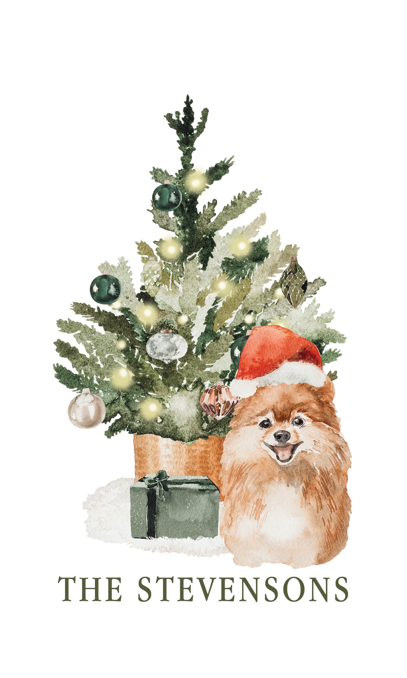 Pomeranian Gift Tags