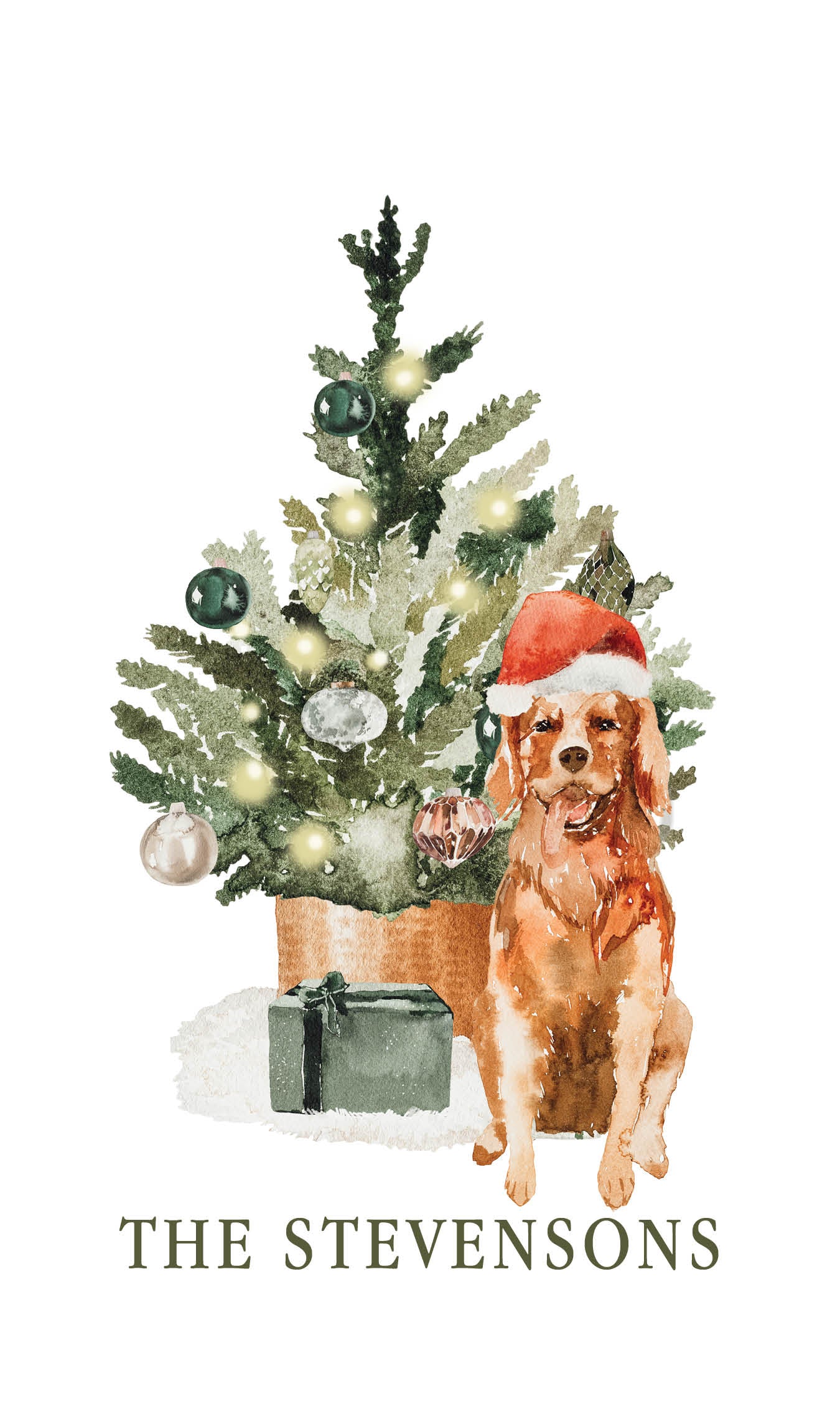 Golden Retriever Gift Tags