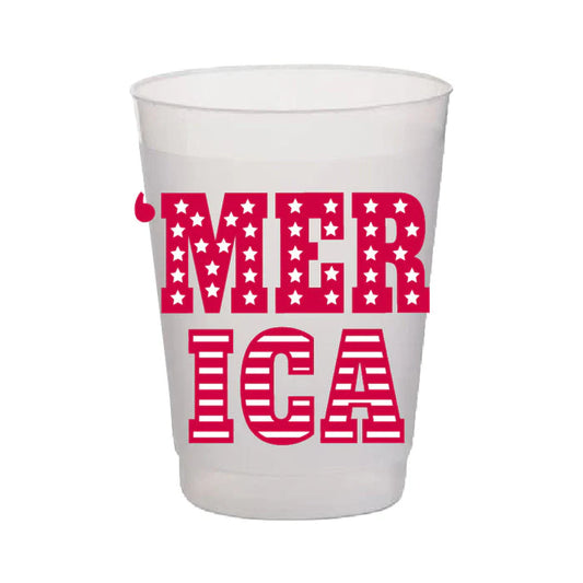 'MERICA Styrofoam Cups