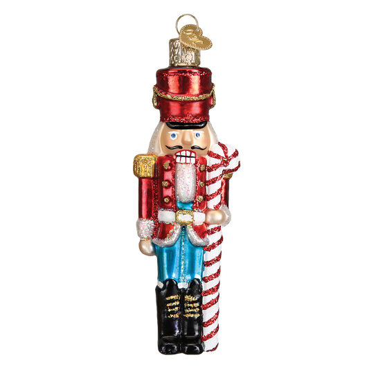 Peppermint Nutcracker Ornament