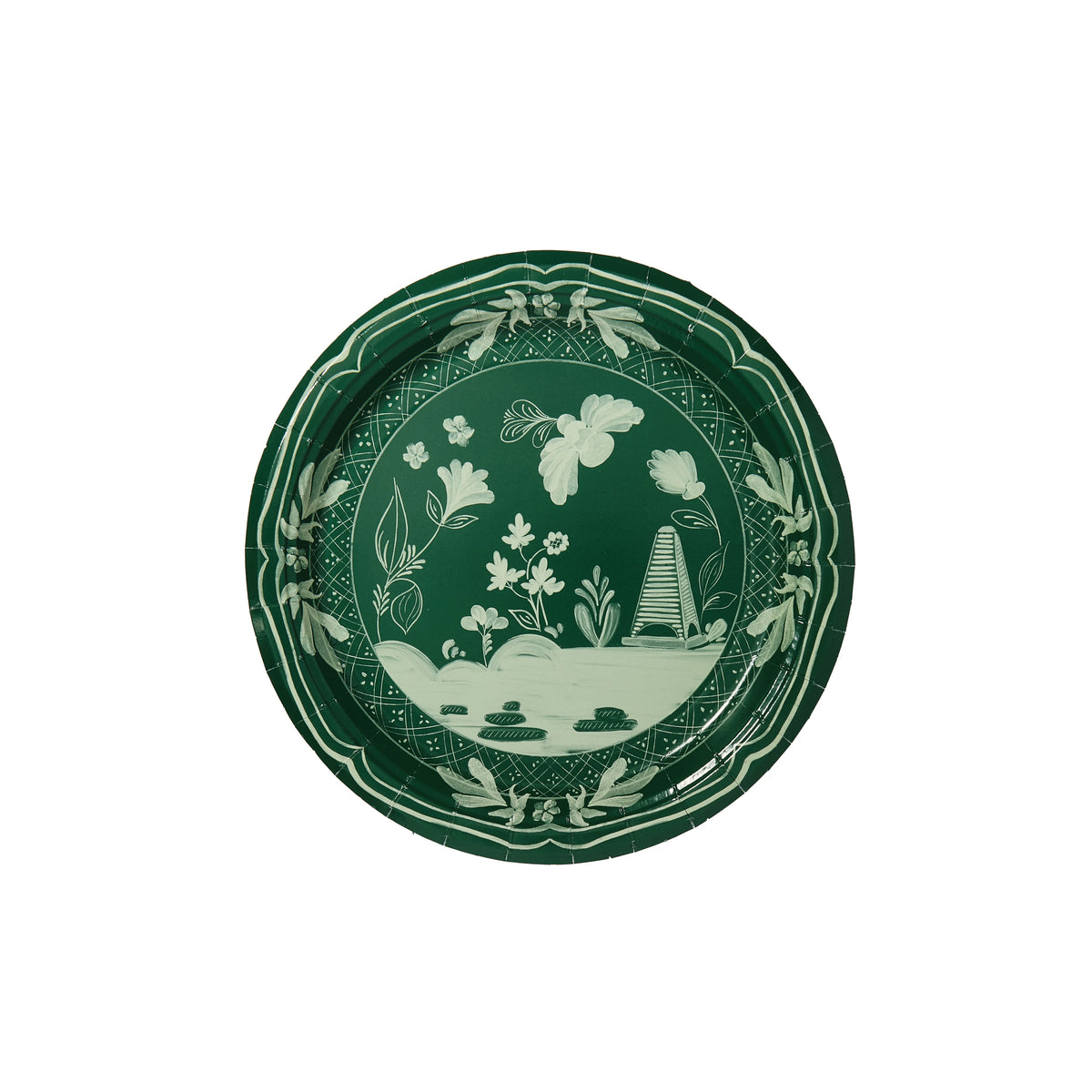 Forest Beachside Pavilion Dessert Plate - 8 pack