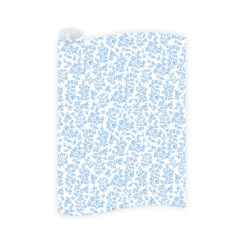 Floral patterned product on a white background