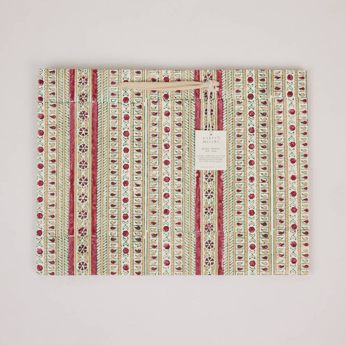 Traditional Christmas Gift Bags - Large