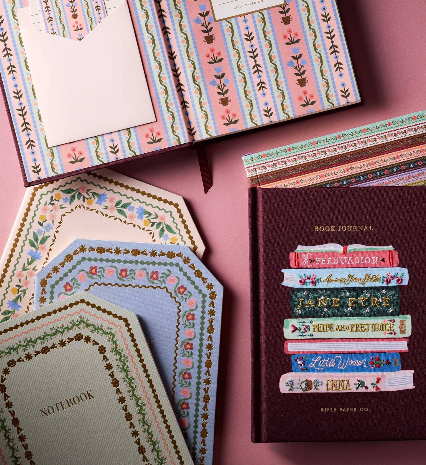 Rifle Paper Co. - Ladies Night Book Club Embroidered Book Journal