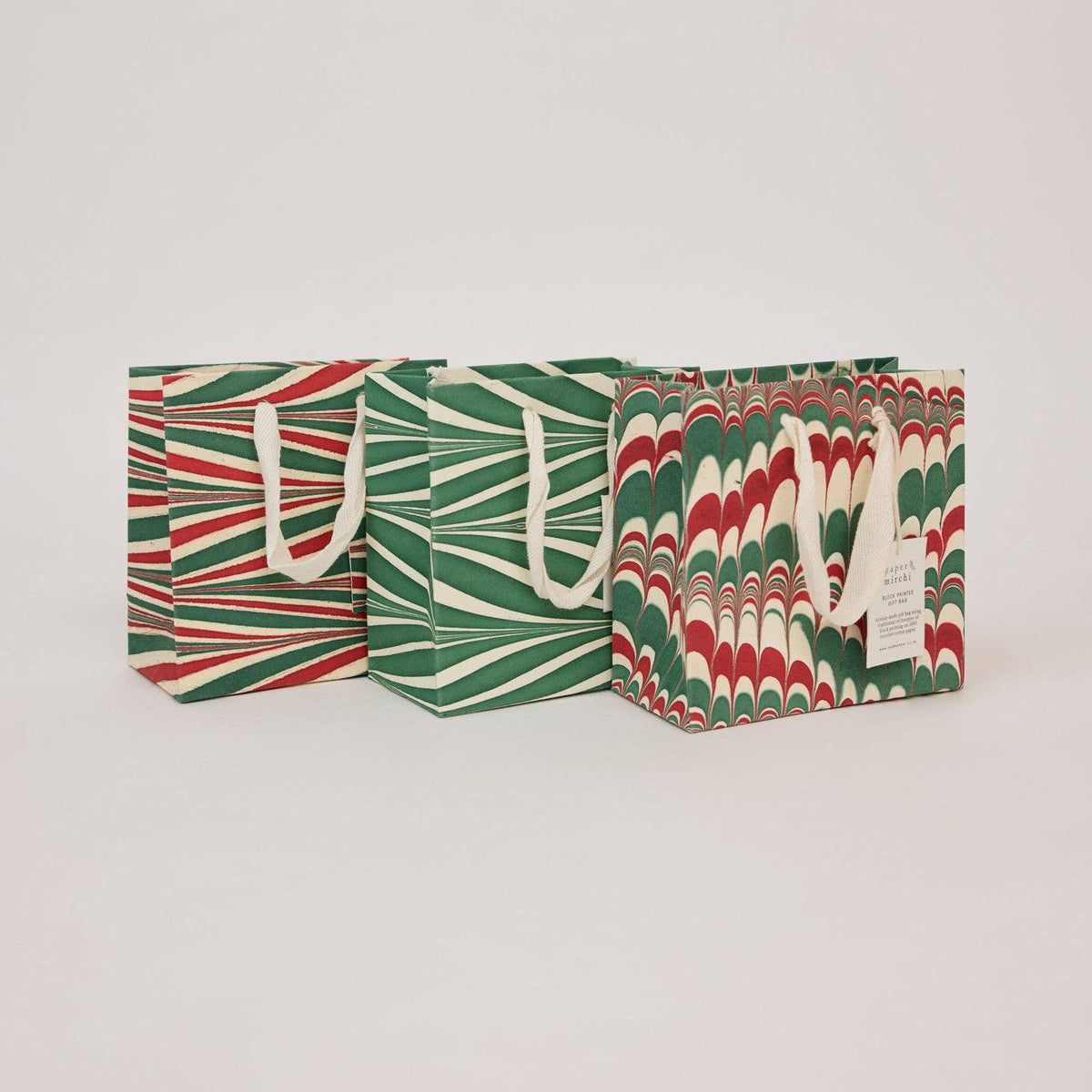 Christmas Festive Medley Gift Bags - Small