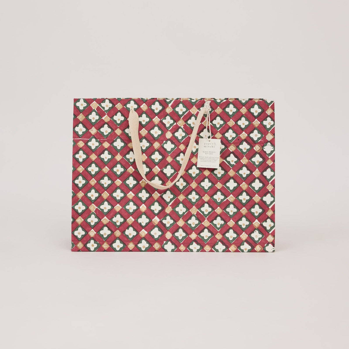 Traditional Christmas Gift Bags - Large