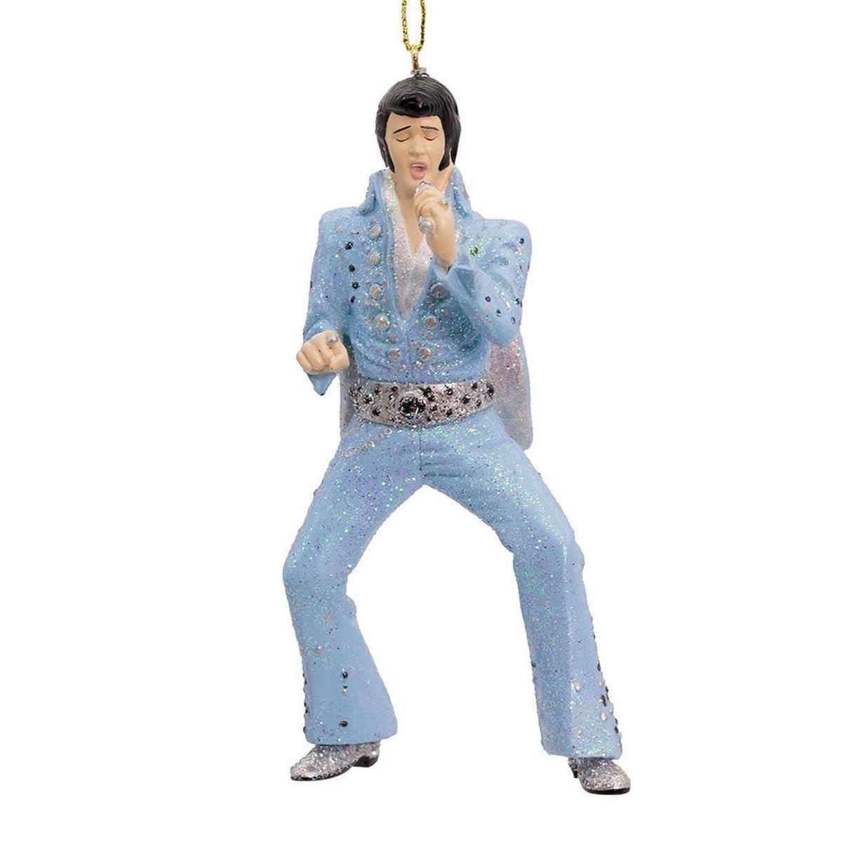 Blue Jumpsuit Elvis Ornamnet