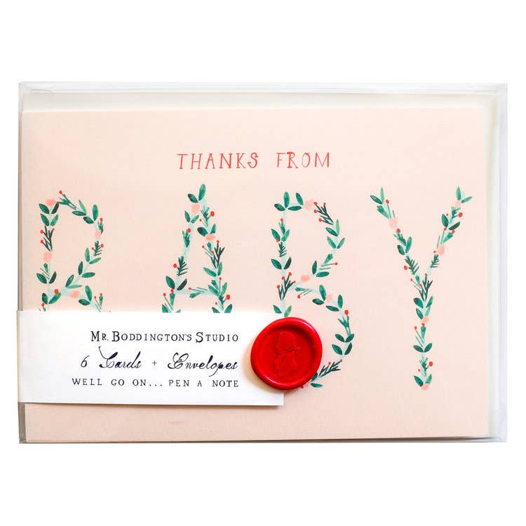 Thanks from Baby - Notecards