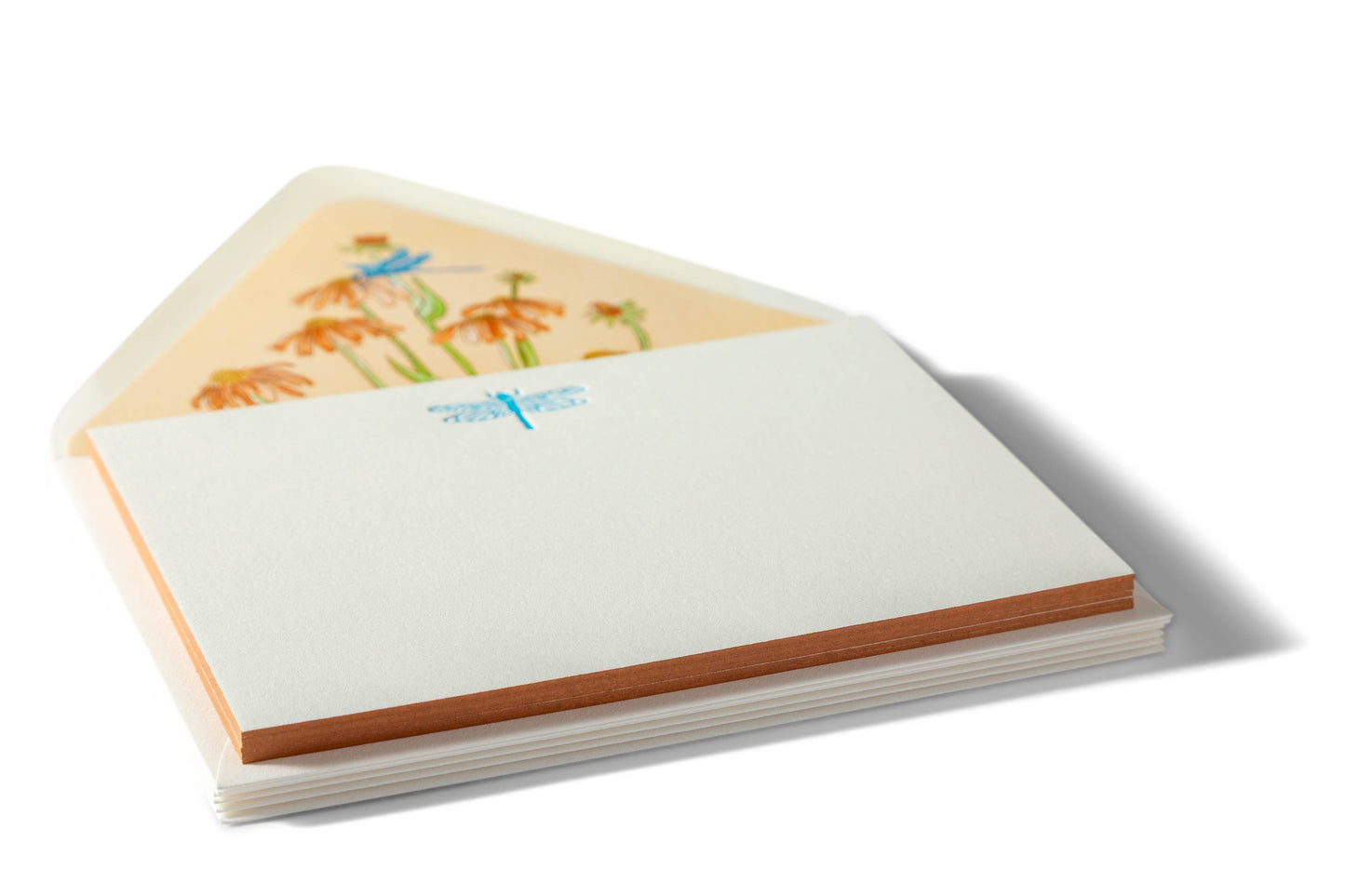 Dragonfly | Fancy Pants Letterpress Flat Notecards 