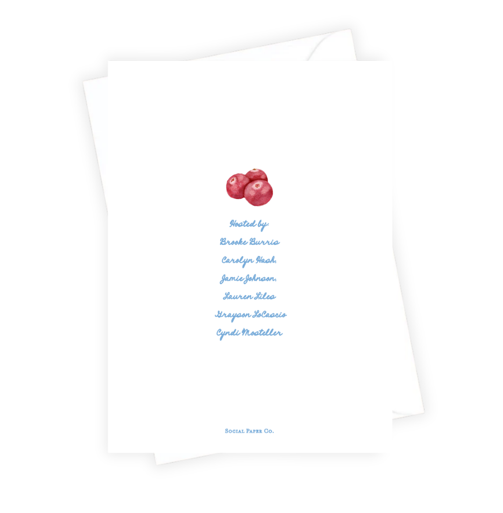 Locally Grown Baby Shower Invitation