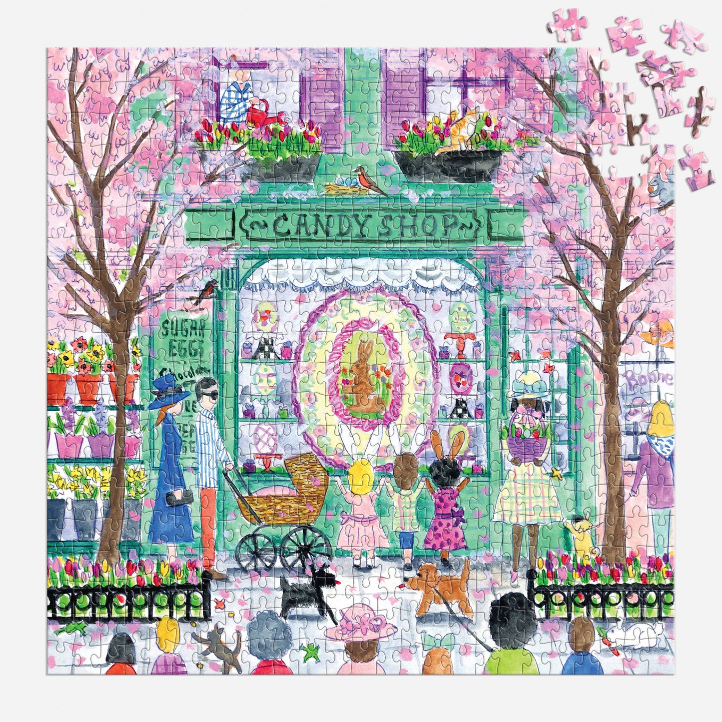 Easter Candy Shop 500 Piece Puzzle