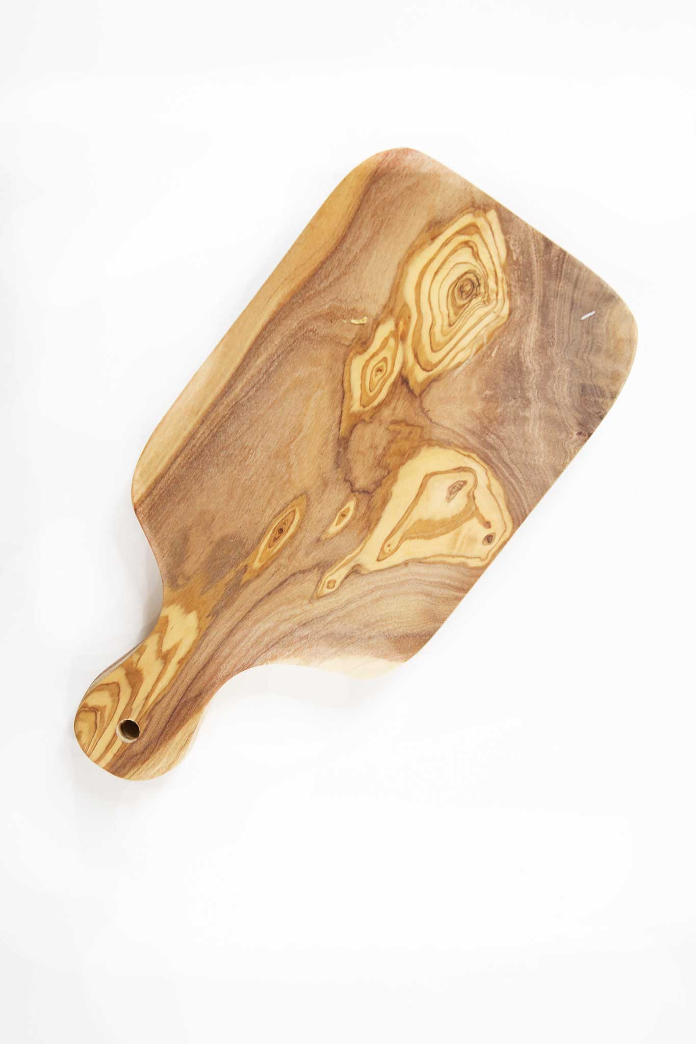 Olive Wood Rustic Small cutting Board 8"