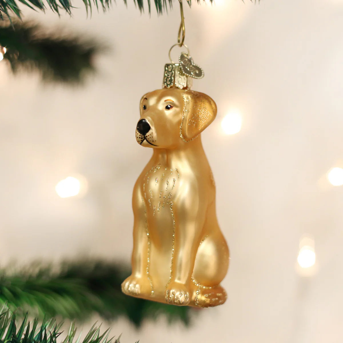 Yellow Labrador Ornament