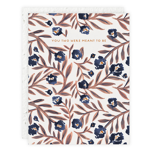 Meant to Be Engagement/Wedding Card