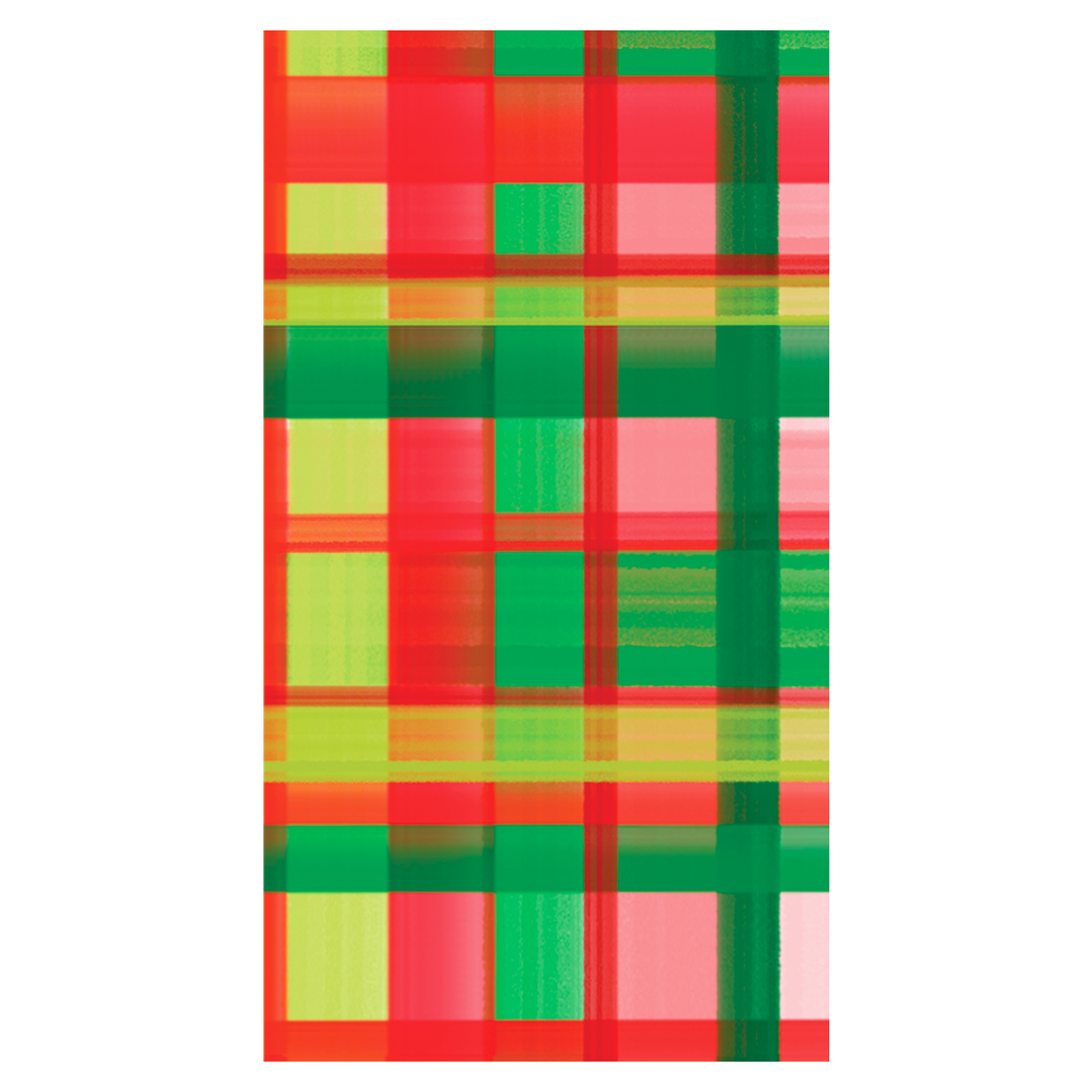 Holiday Plaid Linen-feel Paper Napkin/Guest Towel