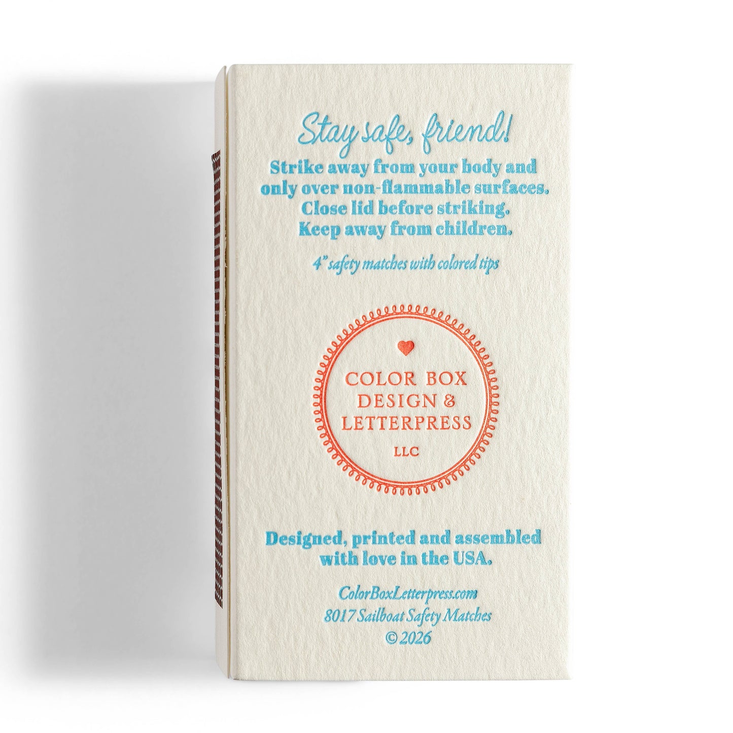 Sailboat | Fun & Fancy Safety Matches