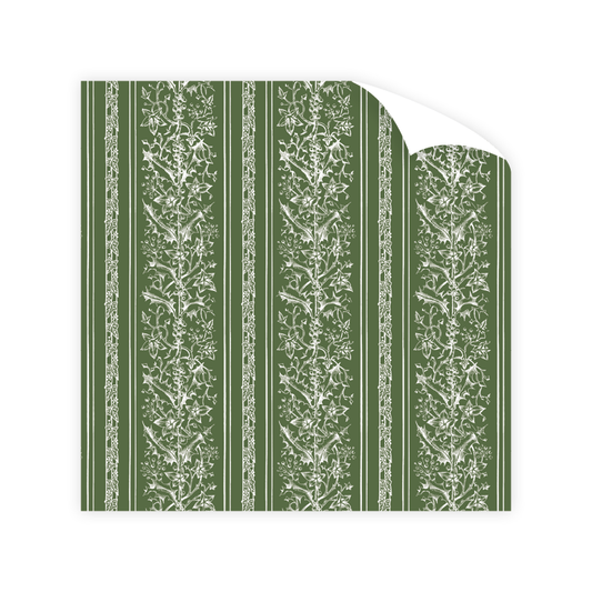PREORDER Poetic Green Wrapping Paper Roll