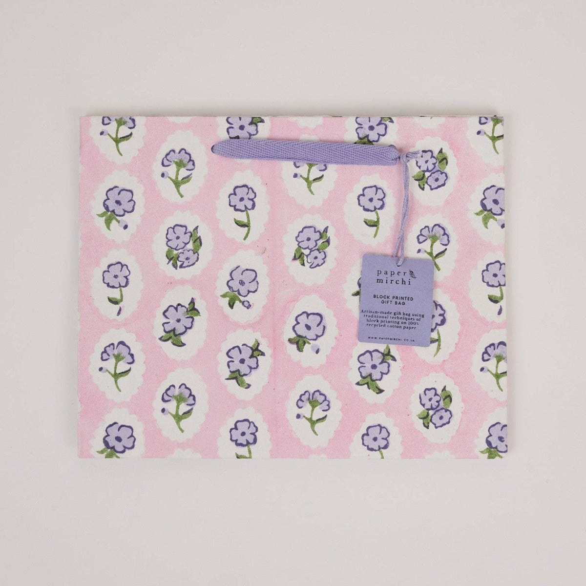 Violet Meringue Gift Bags - Medium
