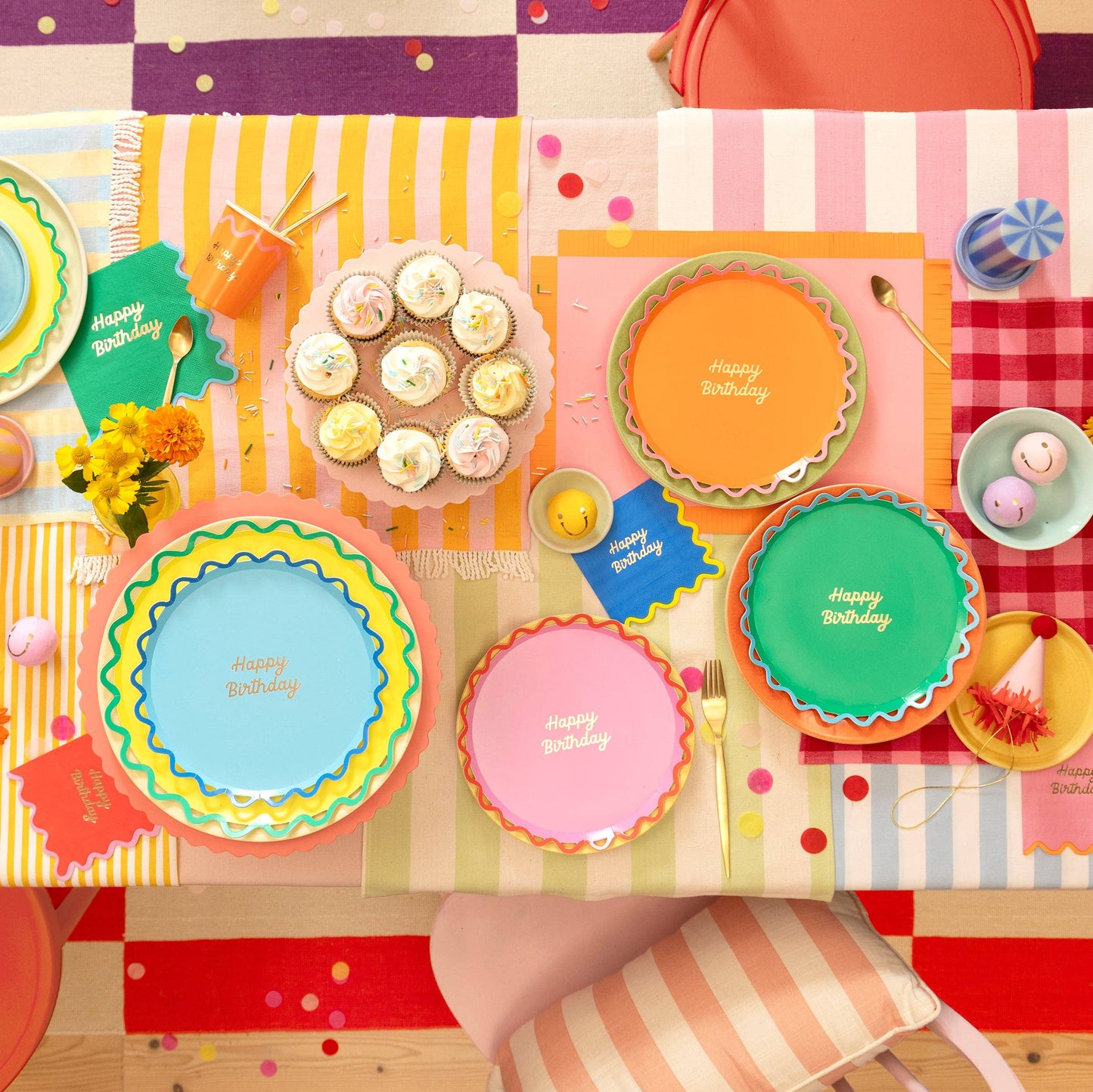 Wiggle Edge Small Napkins