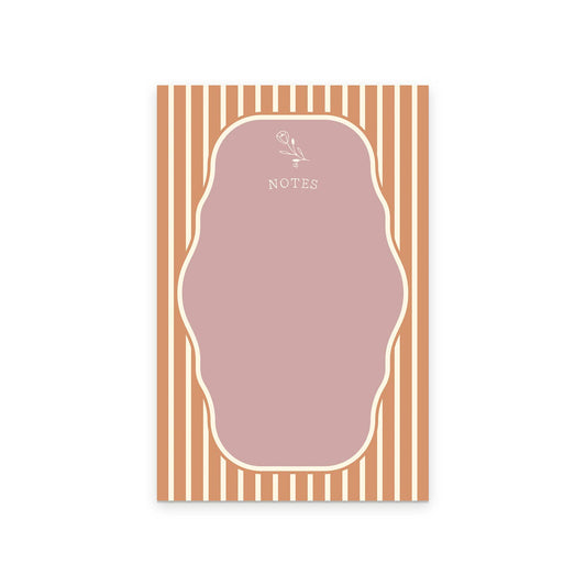 Ruff House Print Shop - Framed Floral Notepad