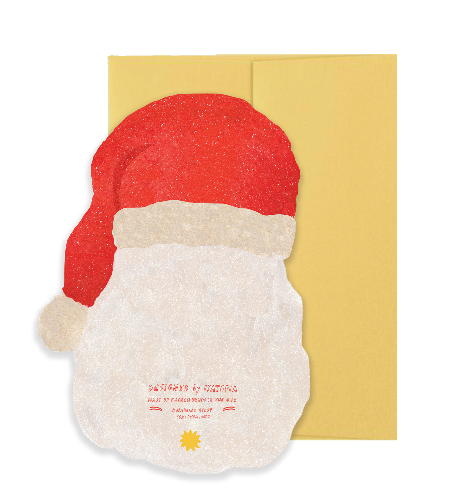 Isatopia - Santa Claus Christmas Collection - Die Cut Card