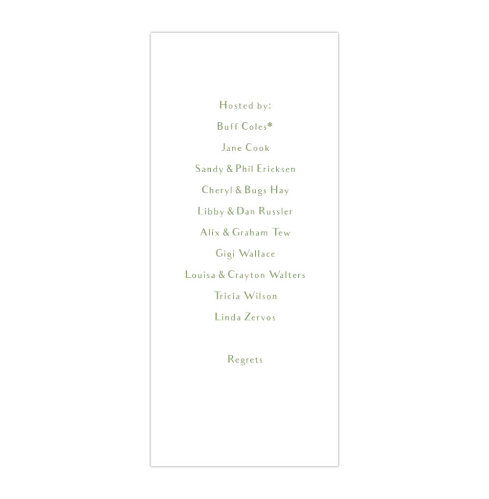 Greenery Cocktail Hour Invitation