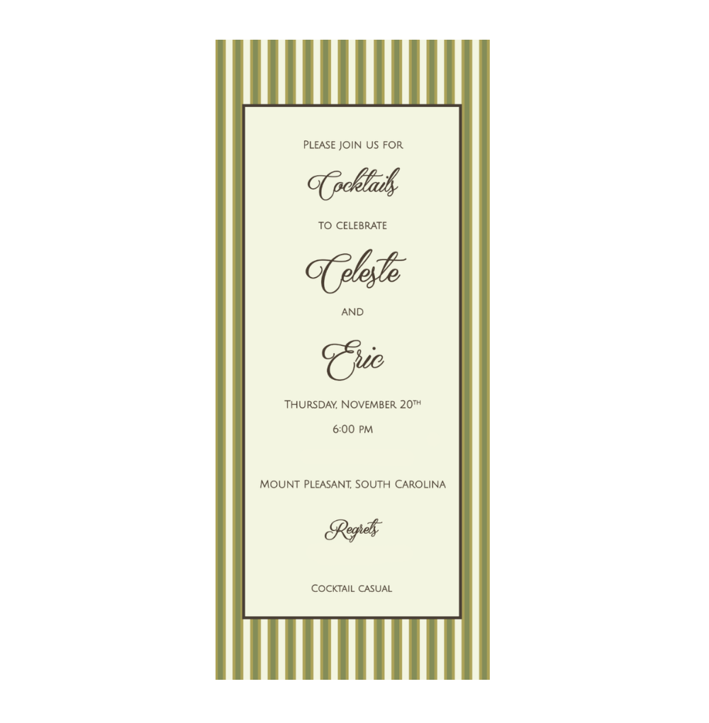 Cocktail Hour Invitation