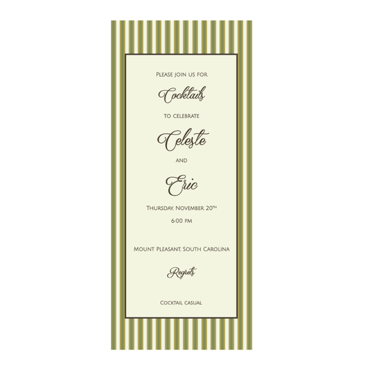 Cocktail Hour Invitation