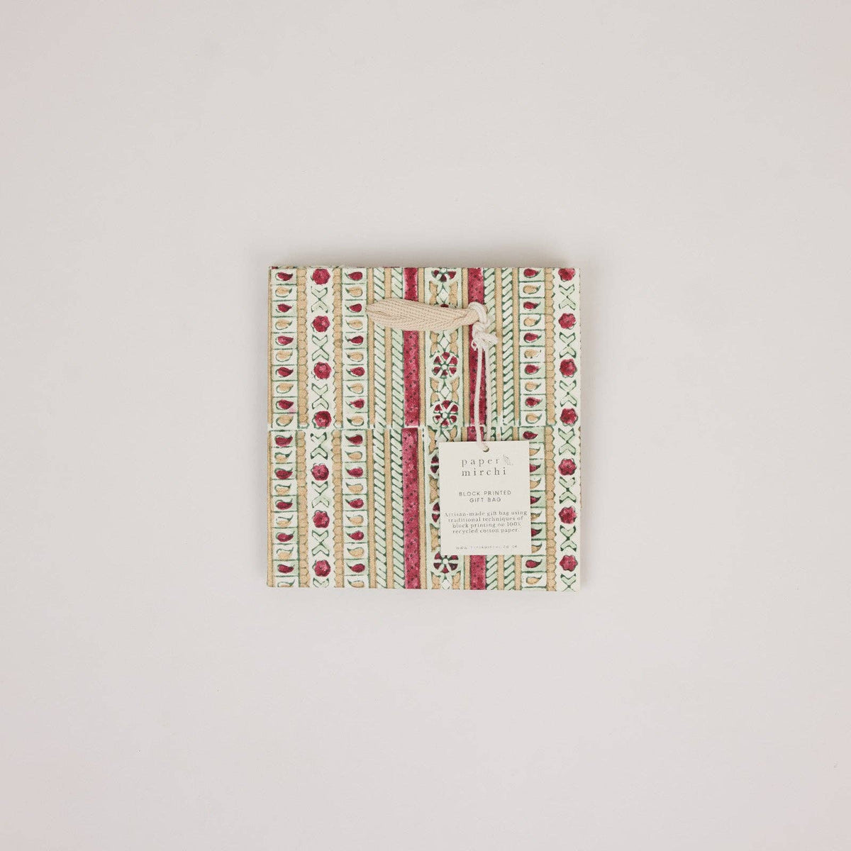 Traditional Christmas Gift Bags - Small