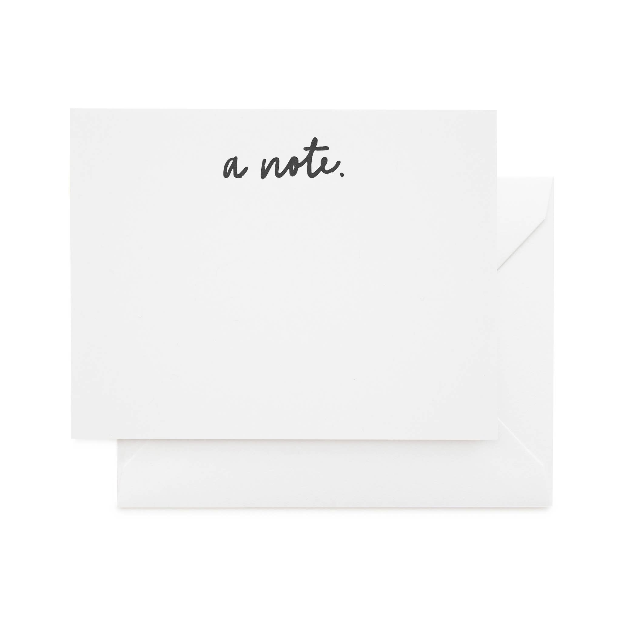 A Note, Script Note Set – Social Paper Company