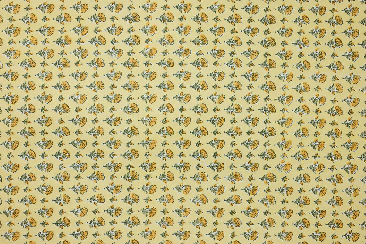 Ditsy Floral Sunshine Wrapping Paper Sheets