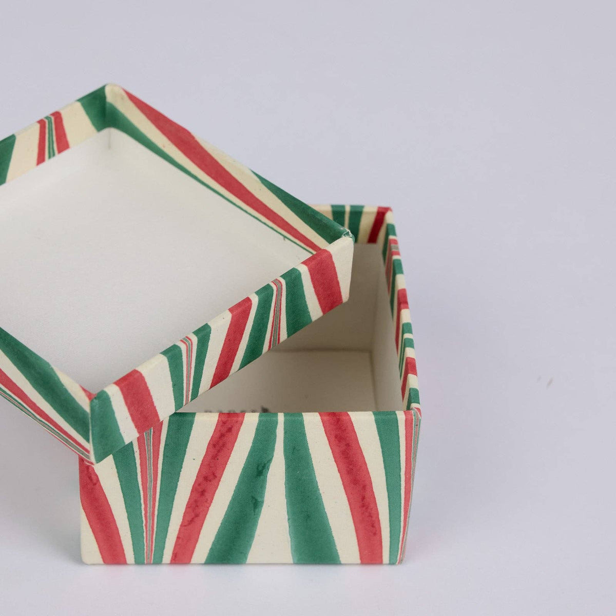 Hand Marbled Gift Boxes - Christmas Candy