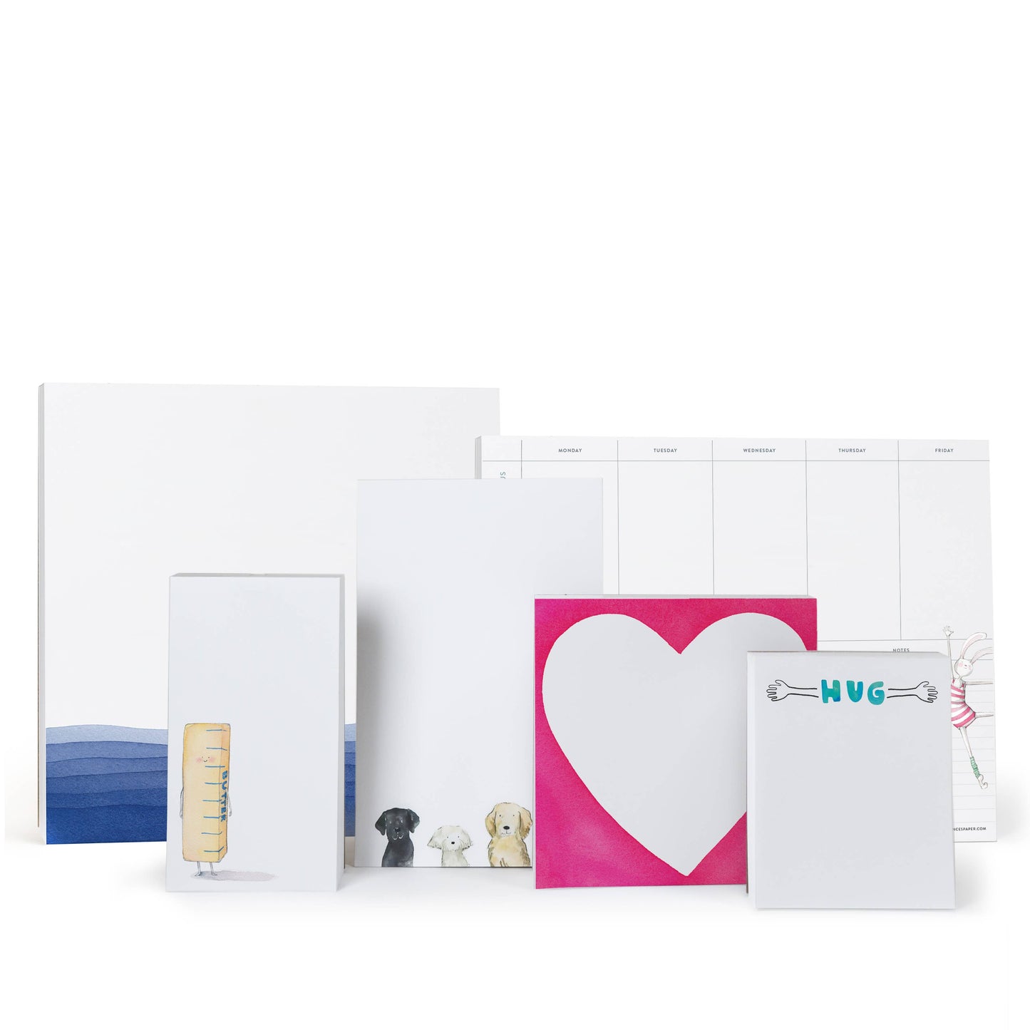 E. Frances Paper - Happy Dots Exclamation Square Notepad