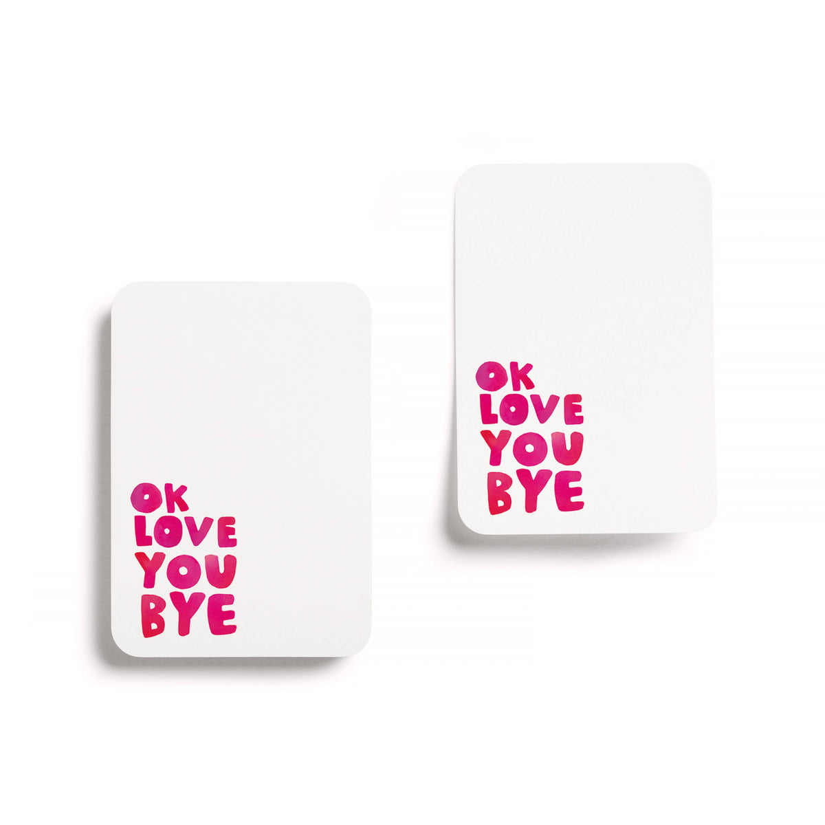 OkLoveYouBye Little Sticky Notes