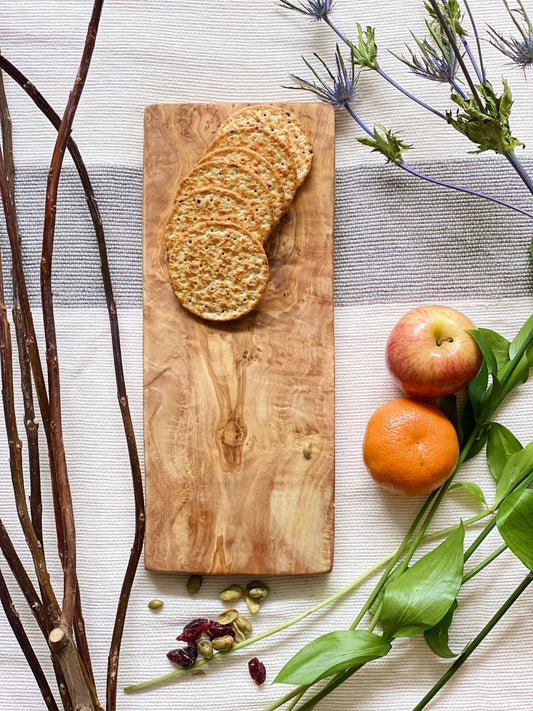 Olive Wood Rectangle Cheese Board