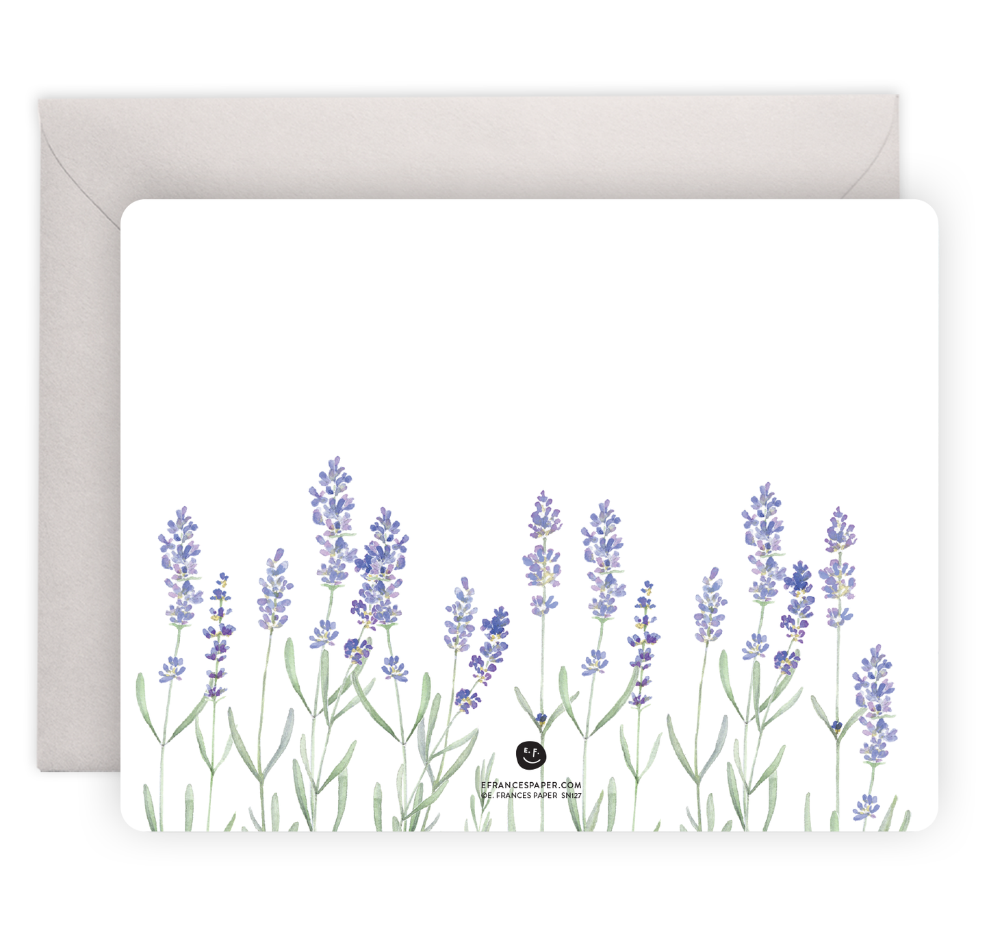 Lavender Flat Notes | Boxed Notecards Stationery