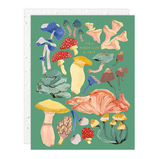 Shrooms Love + Friendship Card