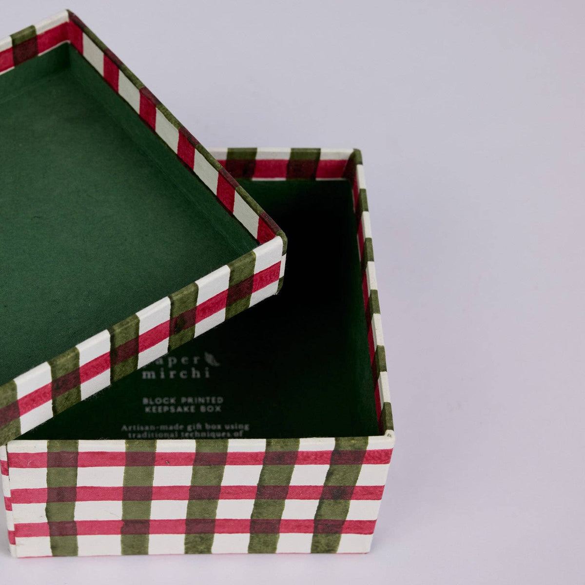 Block Printed Gift Boxes - Christmas Play
